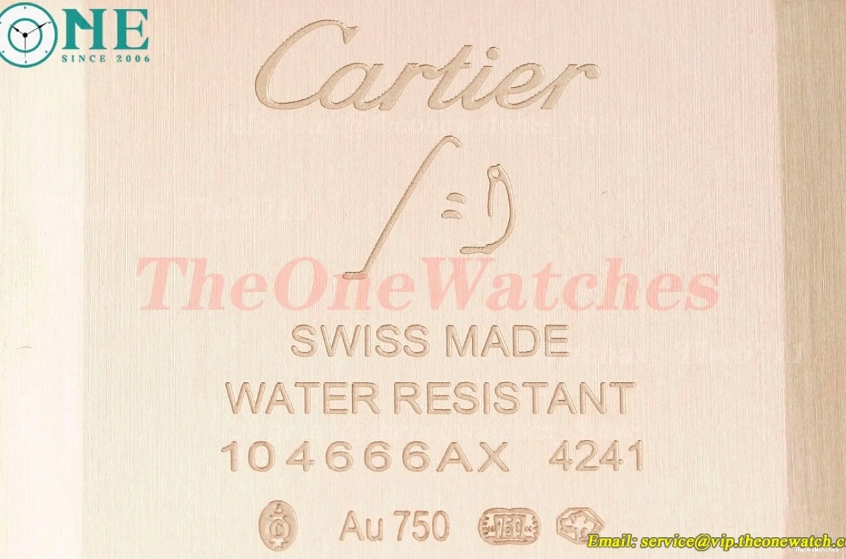 Santos RG Dumont LE Quartz AF Blk Dia Dial Silver 0228